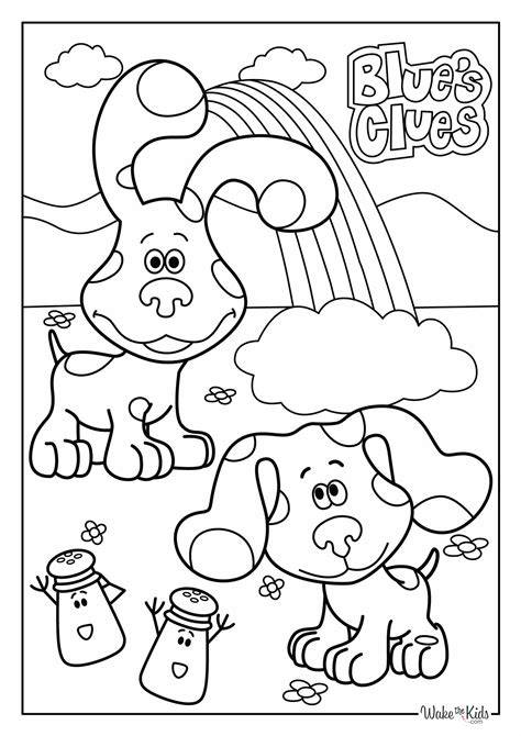 Blues Clues Coloring Page