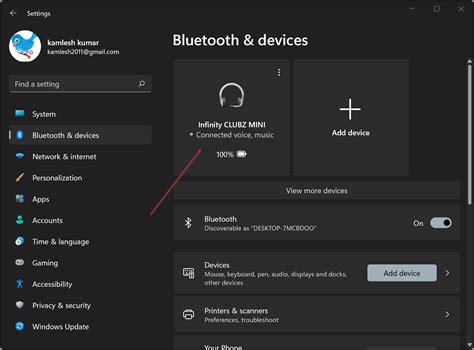 Bluetooth Devices Windows