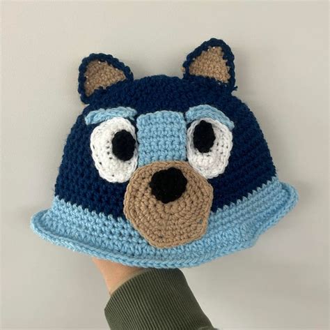 Bluey Crochet Hat Pattern
