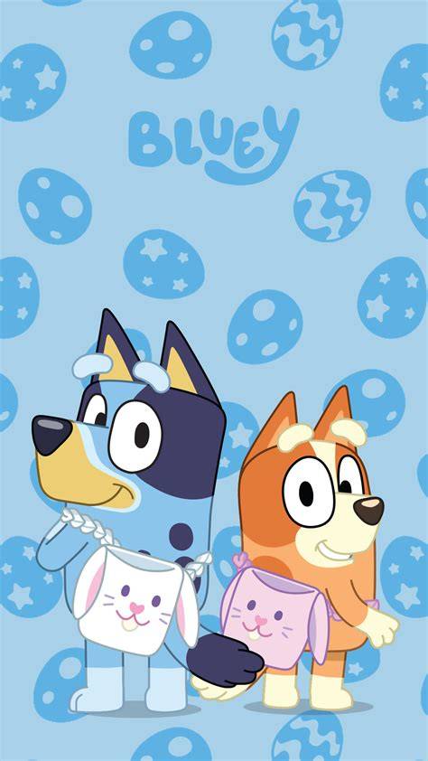 Bluey Easter Wallpaper