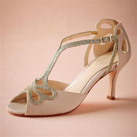 Blush Pink Wedding Shoes Low Heel