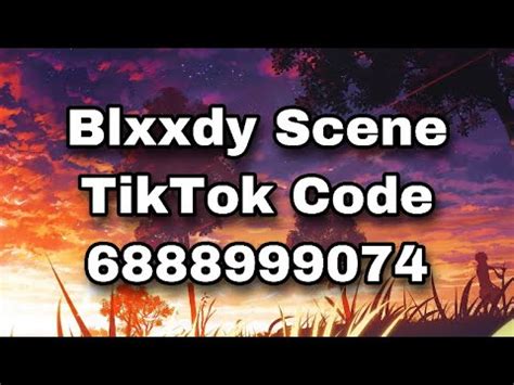 Blxxdy Scene Tik Tok Roblox ID/Code - YouTube