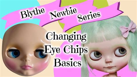 A Blythe doll with different eye colors