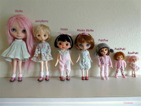 Blythe Doll Size Comparison