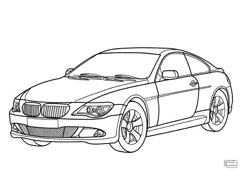 Bmw M3 Coloring Pages