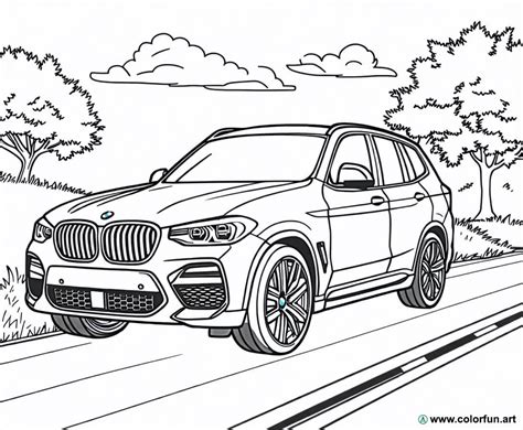 Bmw X3 Coloring