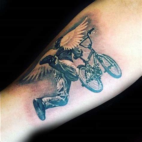 50 Bmx Tattoos For Men Cool Bicycle Ink Design Ideas in