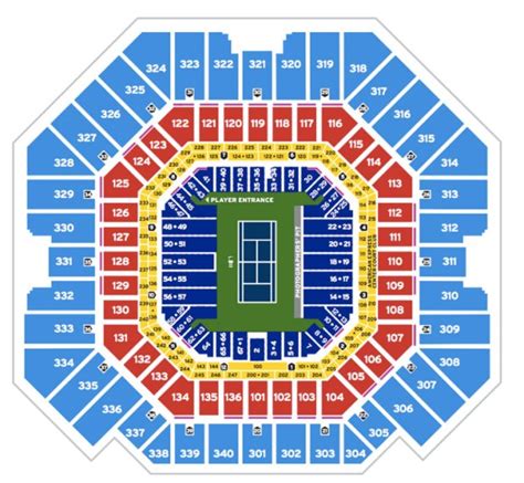 Bnp Paribas Open Seating Chart