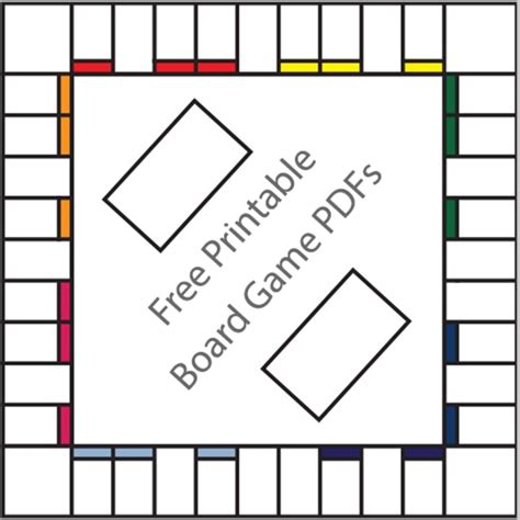Board Game Template Printable
