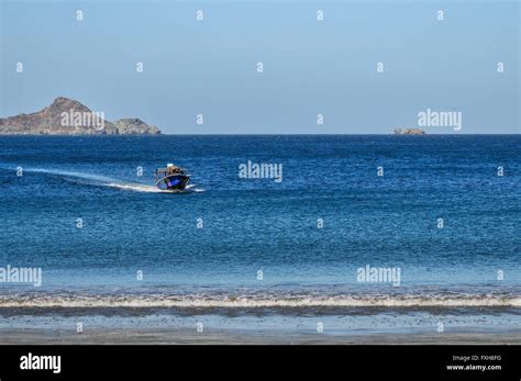 Boat Approaching Beach