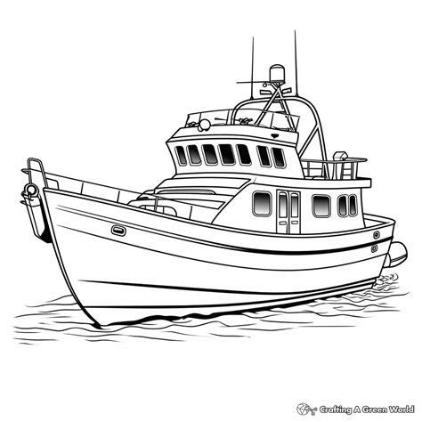 Boat Coloring Pages