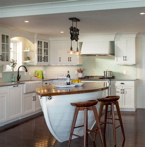 10 Stunning Boat Shaped Kitchen Island Designs - Set Sail for Style!