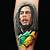 Bob Marley Tattoo Designs