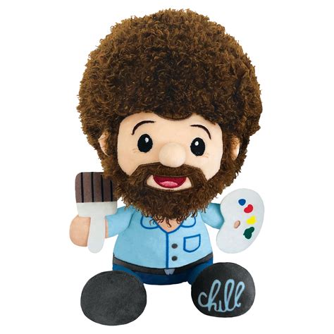 Get Your Creative Groove On with the Bob Ross Stuffed Animal - Perfect Companion for Art Enthusiasts!