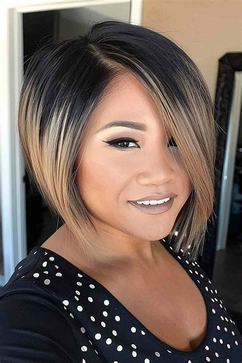 40 Most Flattering Bob Hairstyles for Round Faces 2019