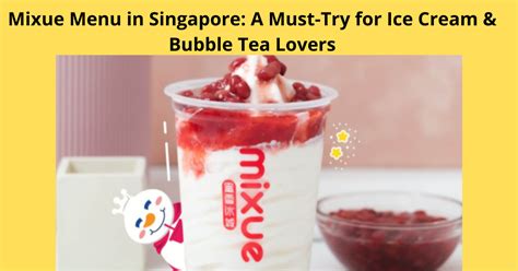 Boba Tea Mixue