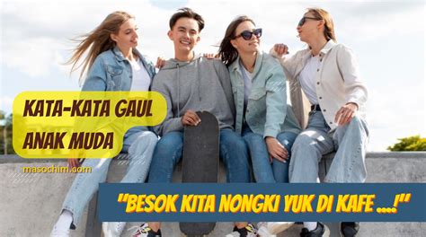 Boba bahasa gaul anam muda Indonesia
