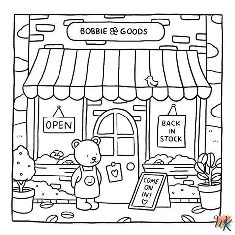 Bobbi Goods Coloring Pages