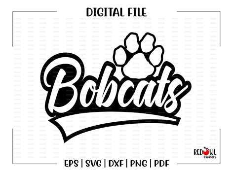 Catch the Roar of the Wild: Unleash Your Creativity with our Bobcat Paw SVG Collection