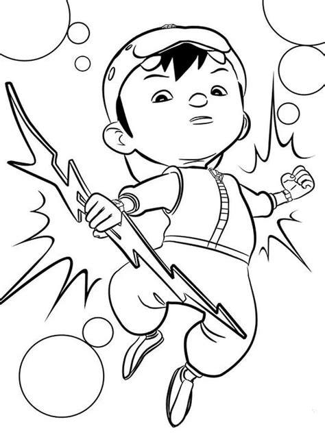 Boboiboy Colouring Images