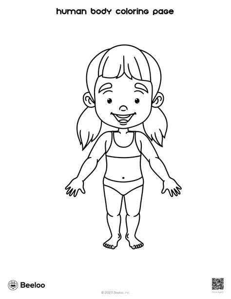 Body Coloring Page