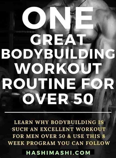 Bodybuilding Routines For Over 50
