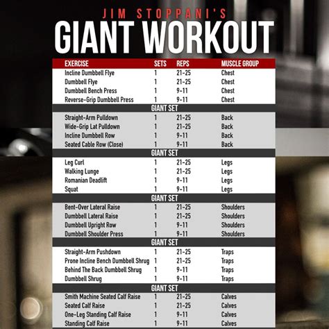 Bodybuilding Workout Jim Stoppani