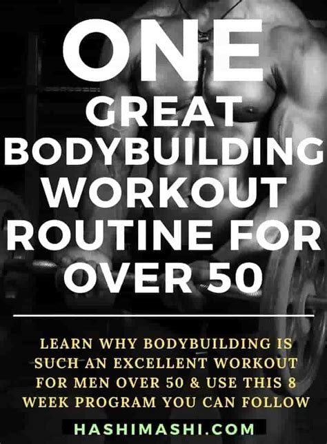 Bodybuilding Workout Over 50