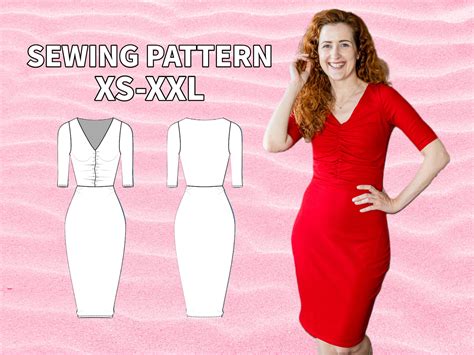 Bodycon Dress Sewing Pattern