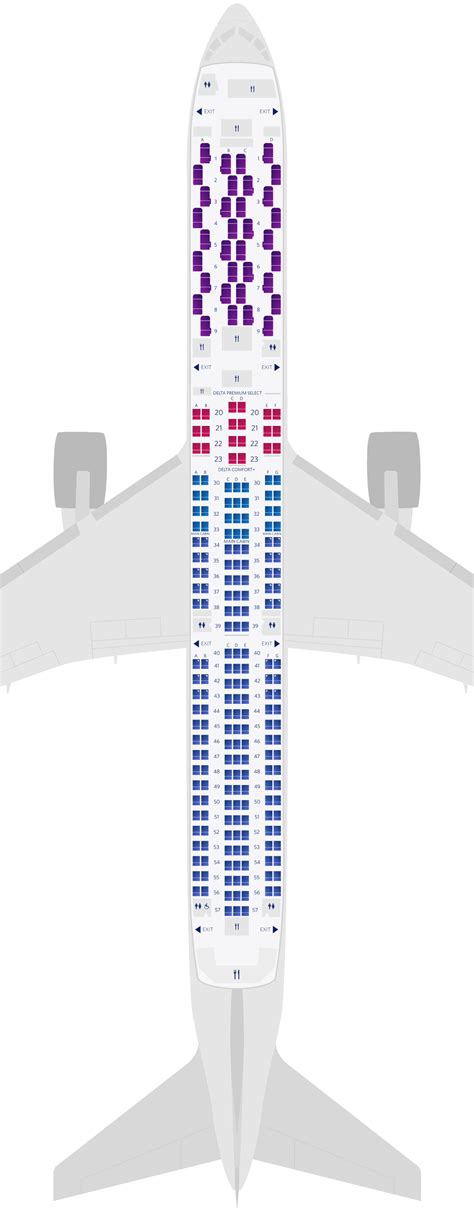 Boeing 767 400 Seating Chart