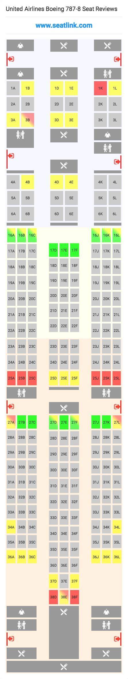 Boeing 787 8 Seating Chart