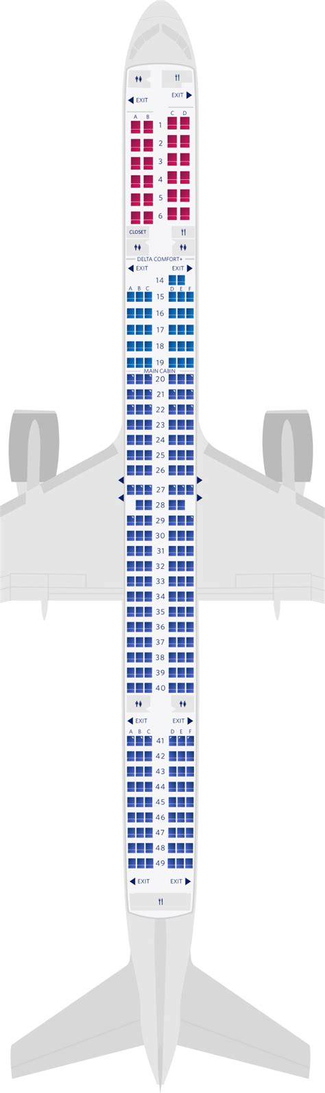 Boeing Seating Chart 757