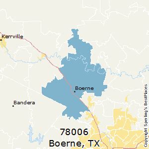 Boerne Zip Code Map