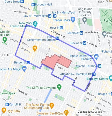 Boerum Hill Brooklyn Map Map Of Beacon