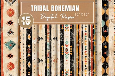 Download Bohemian Tribal Bundle Files
