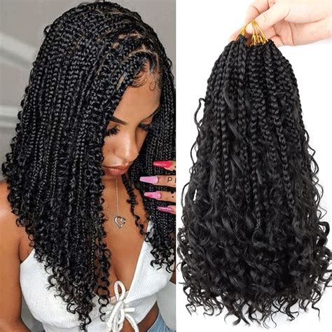 Boho Box Braids Crochet 12 Inch