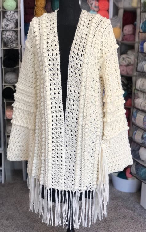 Boho Cardigan Crochet