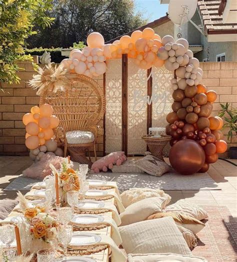 Boho Chic Baby Shower Theme