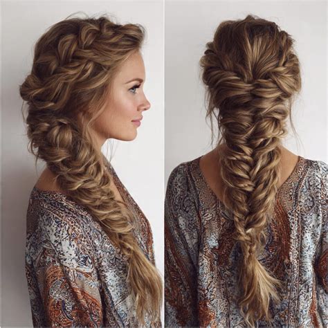 Boho Chic Fishtail Braid