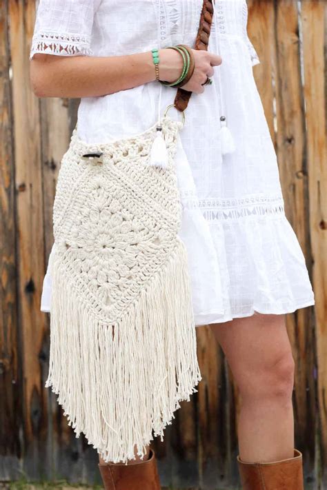 Boho Crochet Bag