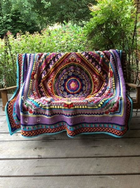 Boho Crochet Blanket
