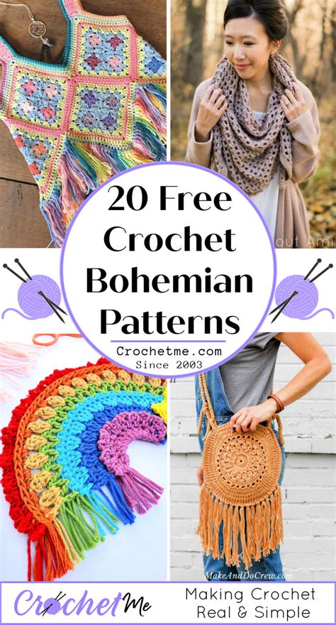 Boho Crochet Patterns Free