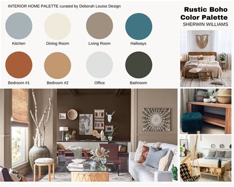 Boho Dining Room Color Palette