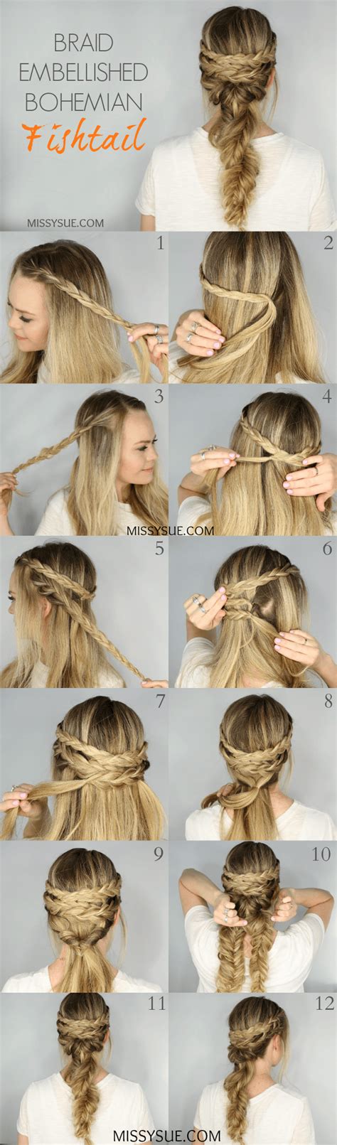 Boho Fishtail Braid