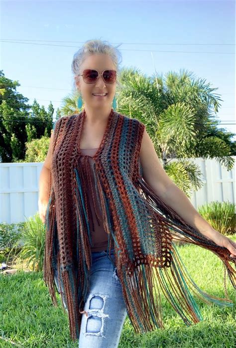 Boho Vest Crochet