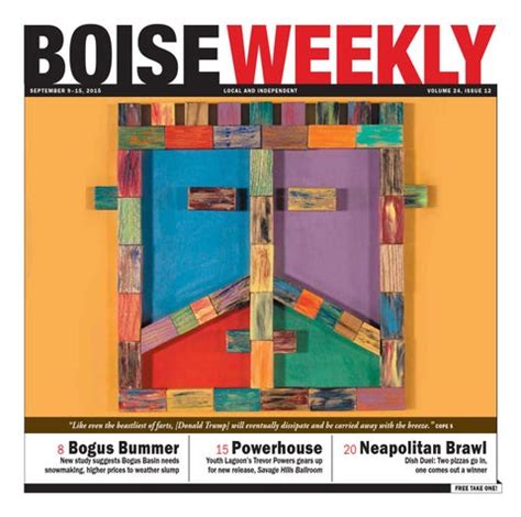 Boise Weekly Calendar Of Events