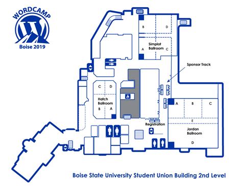 Boise State University Campus map