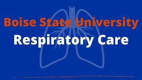 Boise State University Respiratory Therapy Program