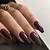 Bold and Beautiful: Dark Brown Nails That Define Your Confidence!
