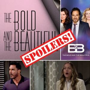 Unveiling the Sizzling Drama: A Glimpse of Bold and Beautiful Spoilers for This Week!